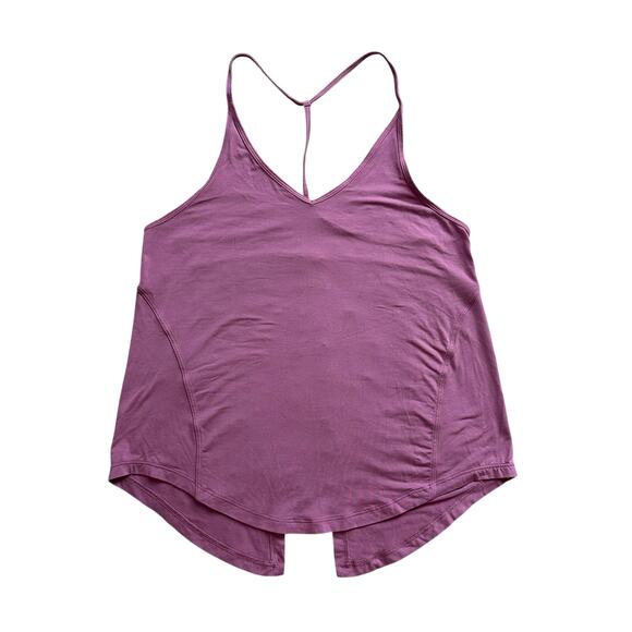 Lululemon mauve purple sleeveless tie back spaghetti strap tank top - Picture 9 of 9